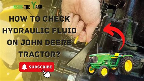 what type of hydraulic fluid for john deere skid steer|how to check hydraulic fluid.